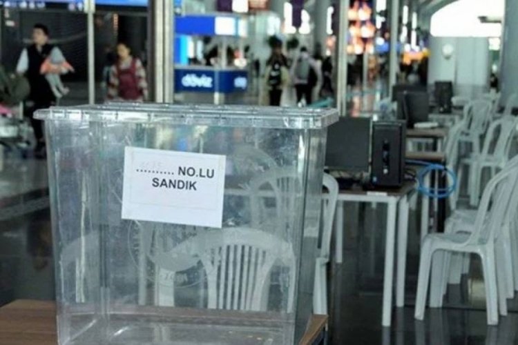 İstanbul Havalimanı’nda seçim sandıkları kuruldu