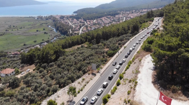 3 bin kişinin yaşadığı “Sakin Şehir” bayramda 100 bine ulaştı