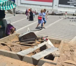 15 Temmuz Meydanı’nda Ağaç Kıyımı!