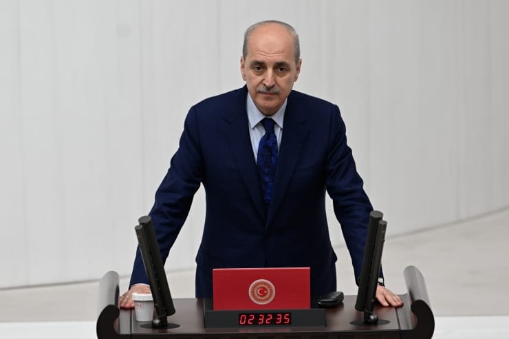 Numan Kurtulmuş Meclis başkanı seçildi