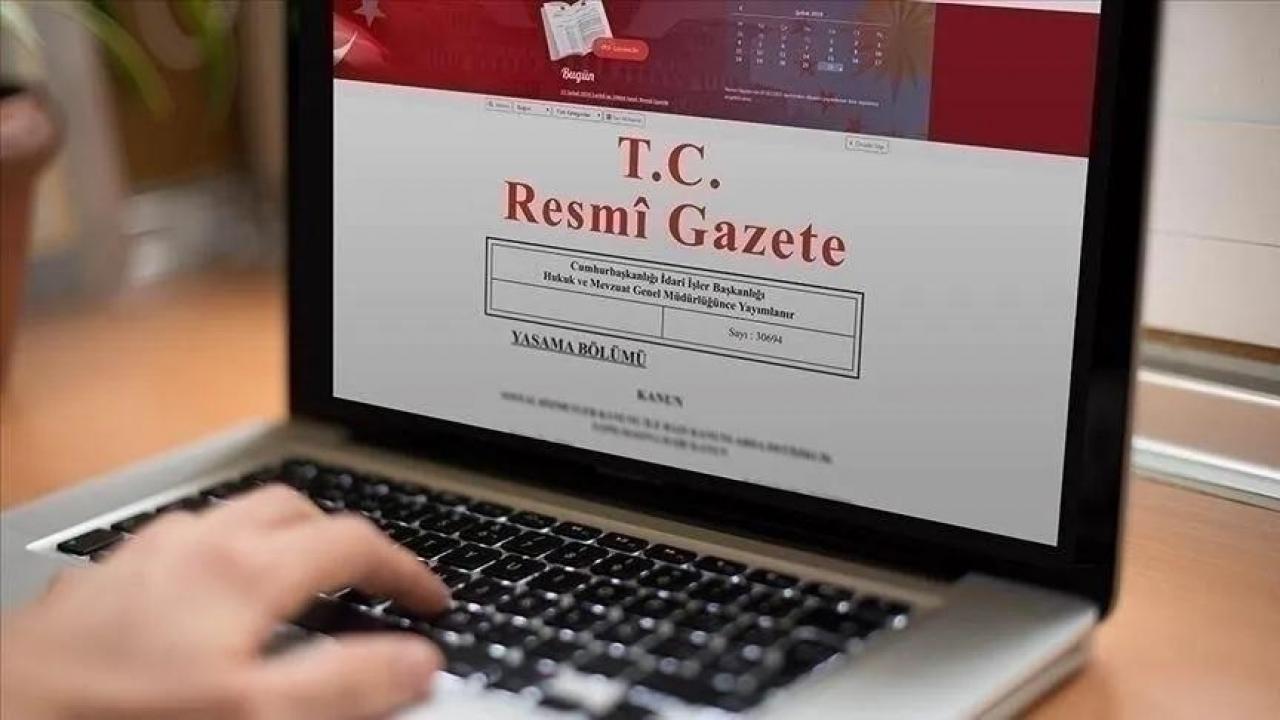 Cumhurbaşkanı kararları Resmi Gazete’de