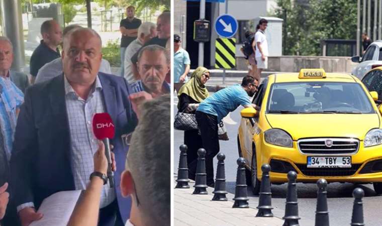 İstanbul Taksiciler Esnaf Odası Başkanı Eyüp Aksu UKOME kararını beğenmedi