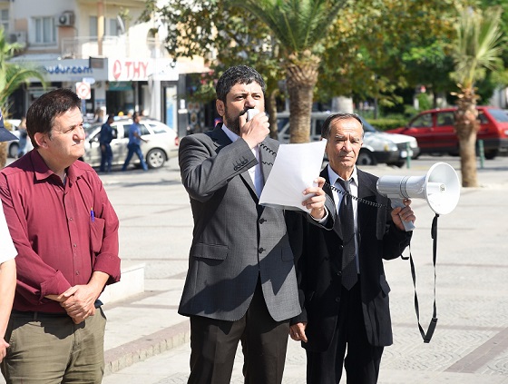 TURGUTLU’DA İKLİM KANUNUNA SERT PROTESTO!