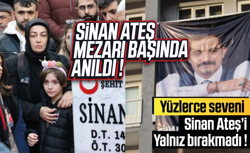 Sinan Ateş Bursa’da mezarı başında anıldı: “İlk gün söyledim yine söylüyorum, oğlumun katilleri MHP’de”