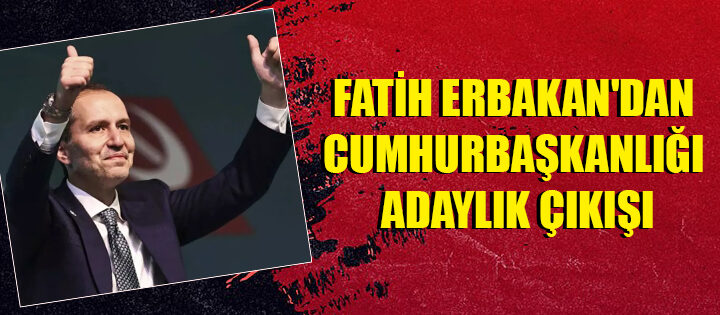 Erbakan açık açık ilan etti! Yeniden aday olacak